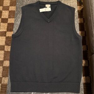 New w/ Tags Men's JCrew Navy Blue Sweater Vest